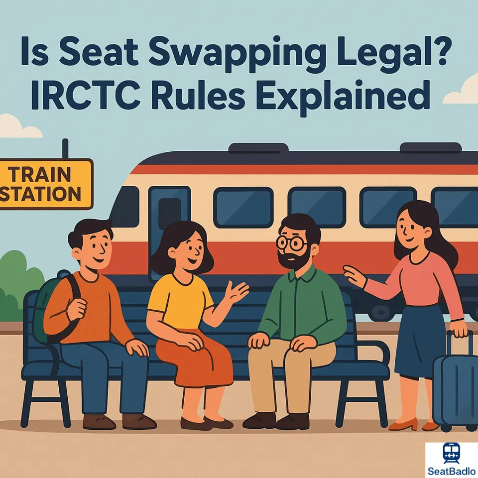 Train Seat Swapping: Consent, Tickets and Railway Guidance
